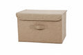 PLIQSO - Boîte de Rangement Pliable en Lin