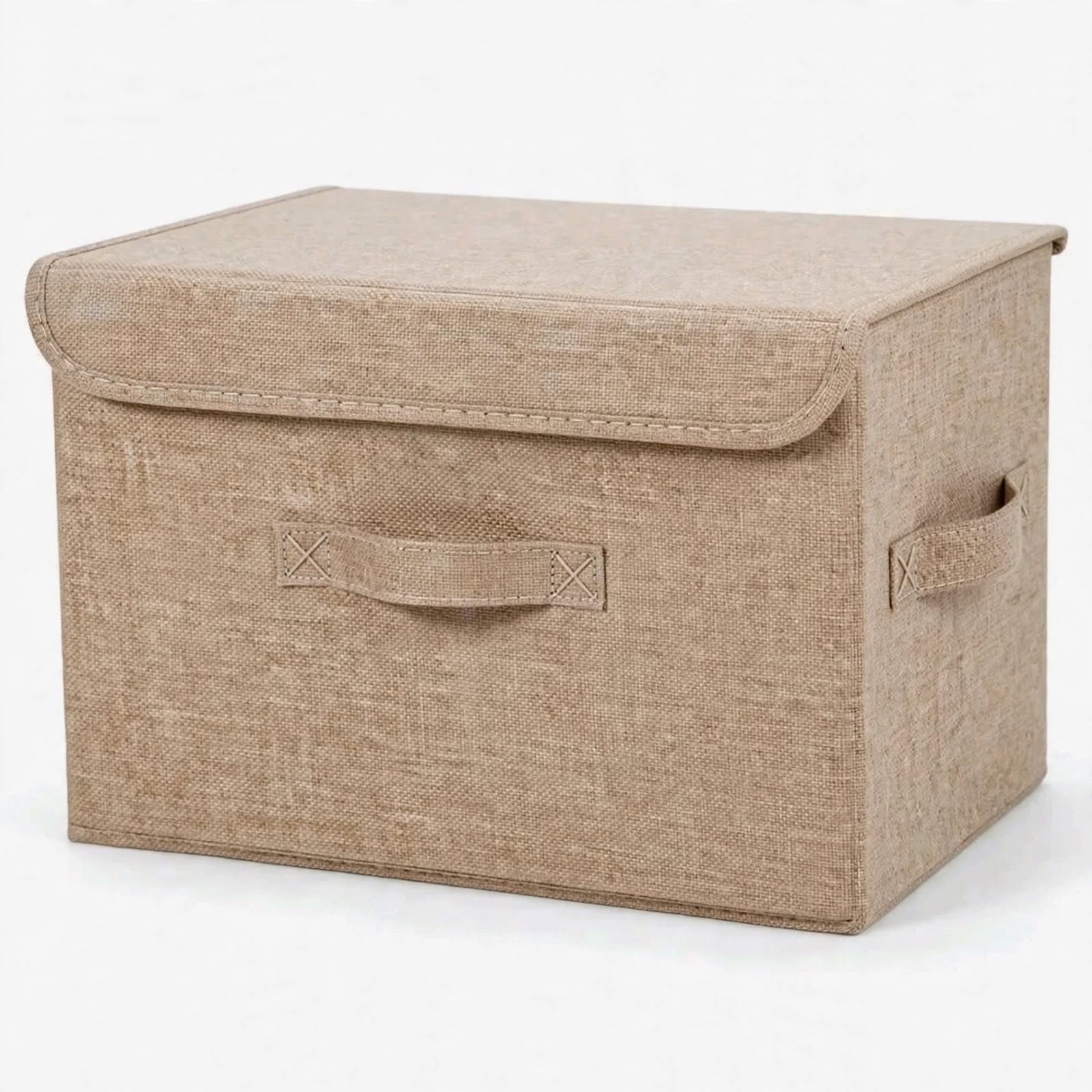 PLIQSO - Boîte de Rangement Pliable en Lin